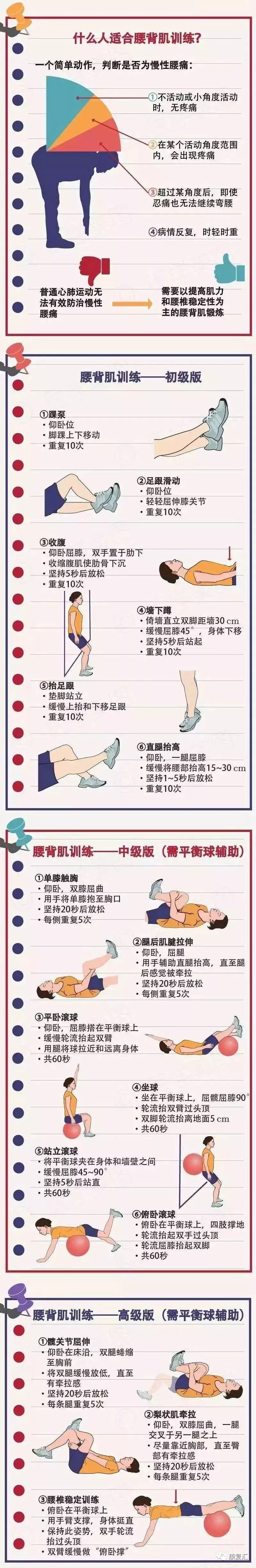 腰间盘突出锻炼身体图_锻炼腰间盘突出的图片_腰椎间盘突出症的锻炼方法图片
