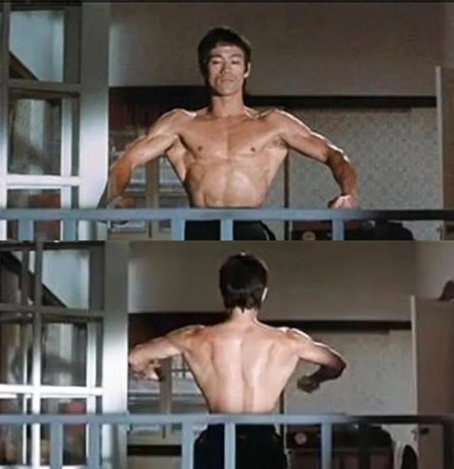 李小龙电击肌肉训练_李小龙用电击练肌肉视频_李小龙电击锻炼肌肉